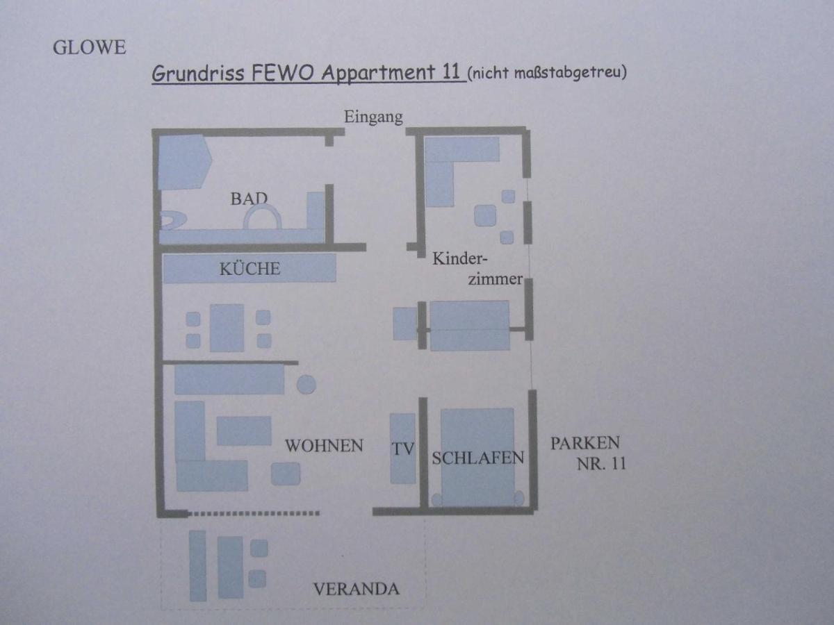 Appartment Haus Glowe - Wohnung 11 - 300 M Zum Strand Klein Gelm Kültér fotó